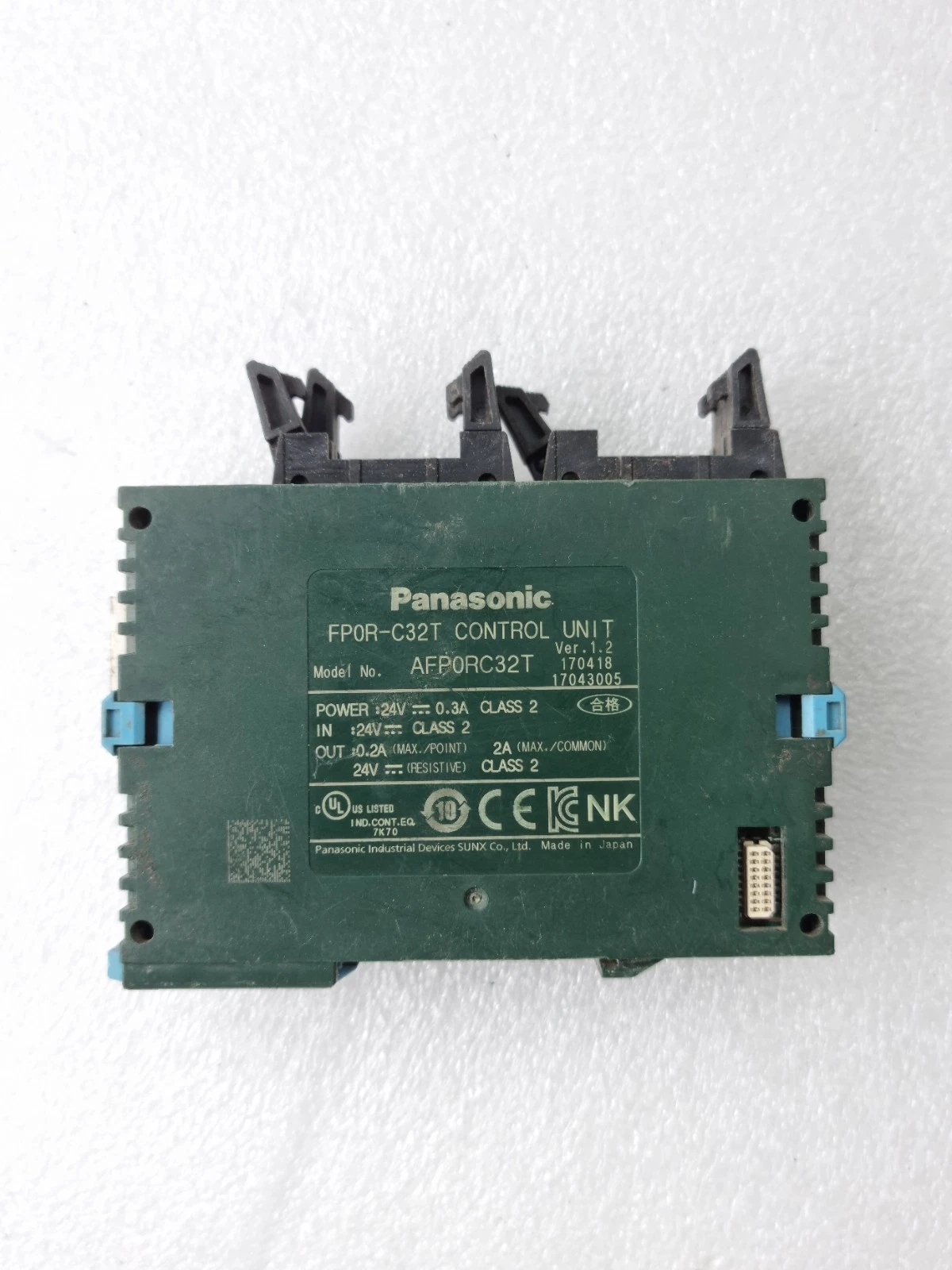 PANASONIC FP0R-C32T CONTROL UNIT AFP0RC32T 24V